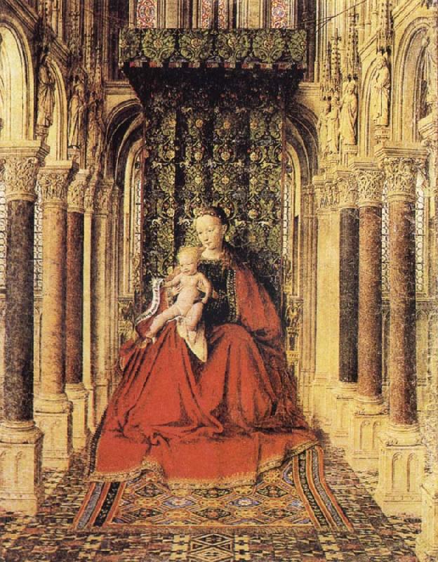 The Virgin and Child in a Church, EYCK, Jan van